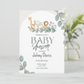 Einladung zur Kinderdusche (Stehend Vorderseite)