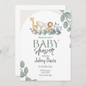 Einladung zur Kinderdusche (Vorne/Hinten)