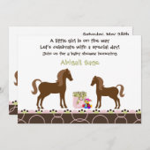 Einladung zur Kinderdusche (Vorne/Hinten)