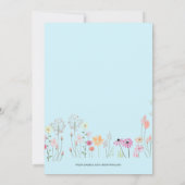 Einladung zur Kinderdusche | Baby Bundle (Rückseite)