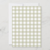 Einladung zur Kinderdusche, Bauer Mark (Rückseite)