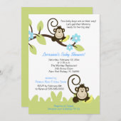 Einladung zur Kinderdusche (Größe 12x18) (Vorne/Hinten)