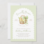 Einladung zur Kinderdusche in der Umgebung (Vorderseite)