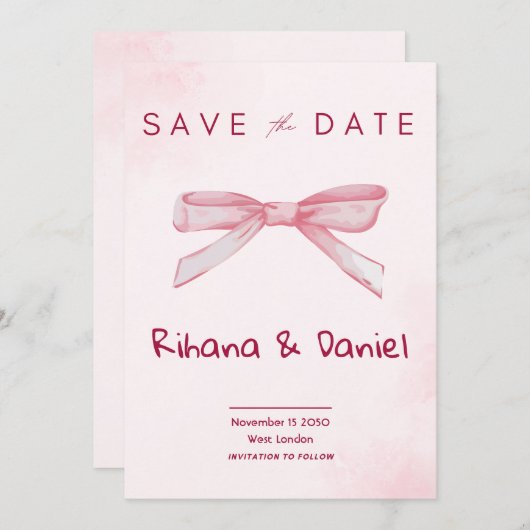 Einladung zur Kinderdusche - Niedliches Thema (Vorne/Hinten)