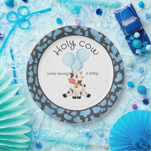 Einladung zur Kinderdusche Pappteller (Party)