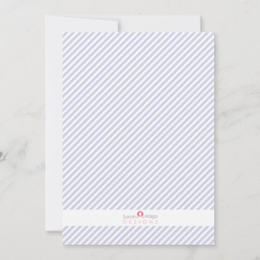 Einladung zur Kinderdusche - Roller & Balloons (Rückseite)