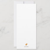 Einladung zur Kinderdusche - Trendy (Rückseite)