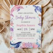 Einladung zur Kinderdusche unter dem Meer