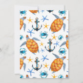 Einladung zur Kinderschuhdusche (Rückseite)