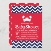 Einladung zur Kinderschuhdusche, einladende Kosmet (Vorne/Hinten)