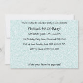 Einladung zur Kissenbekämpfung (Rückseite)