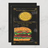 Einladung zur klassischen Burger-GRILLEN (Vorne/Hinten)