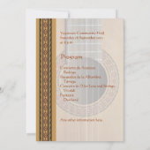 Einladung zur klassischen Gitarre (Rückseite)