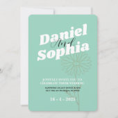 Einladung zur klassischen Hochzeit (Vorderseite)