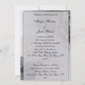 Einladung zur klassischen Hochzeit (Vorderseite)