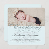 Einladung zur klassischen Weihnachtsfeier (Vorne/Hinten)