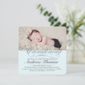 Einladung zur klassischen Weihnachtsfeier (Stehend Vorderseite)