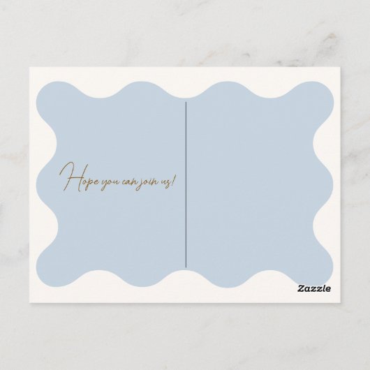 Einladung zur kleinen Bärenkuppe Postkarte (Rückseite)