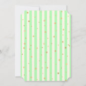 Einladung zur kleinen Bunny Neutral Oaster Baby Du (Rückseite)