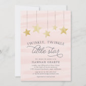 Einladung zur kleinen Star-Kinderdusche | Blüte (Vorderseite)