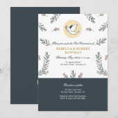 Einladung zur kommunionischen Taube (Vorne/Hinten)