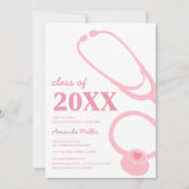 Einladung zur Krankenschwester Graduation (Vorderseite)