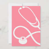 Einladung zur Krankenschwester Graduation (Rückseite)