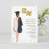 Einladung zur Krankenschwester Graduation (Stehend Vorderseite)