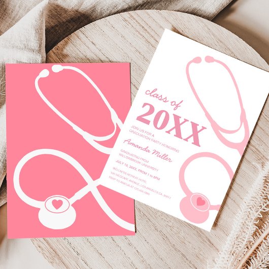 Einladung zur Krankenschwester Graduation