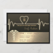 Einladung zur Krankenversicherung - Black Gold Met (Vorderseite)