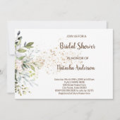 Einladung zur Kräuter- und Gründusche (Vorderseite)