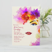 Einladung zur Krebsförderung auf einen Blick (Stehend Vorderseite)