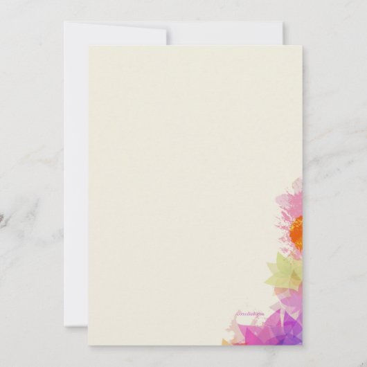 Einladung zur Krebsförderung auf einen Blick (Rückseite)