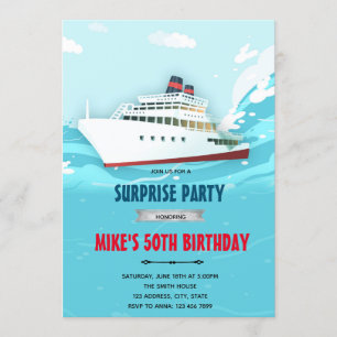 Einladung zur Kreuzfahrtparty