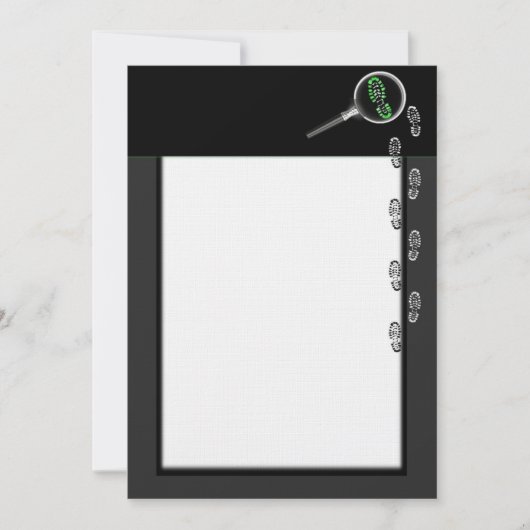 Einladung zur Kriminalszene (Vorderseite)
