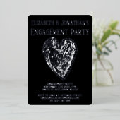 Einladung zur Kristallherz-Luxe-Engagement-Partei (Stehend vorne)