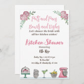 Einladung zur Küchendusche (Vorne/Hinten)