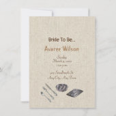 Einladung zur Küchendusche (Rückseite)