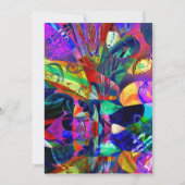 Einladung zur Kunstgalerie - Bonbons (Rückseite)