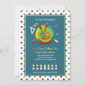 Einladung zur Kunstklasse (Vorderseite)