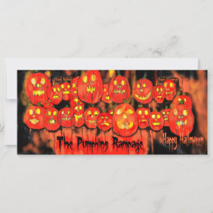 Einladung zur Kürbiswüt-Halloween-Party