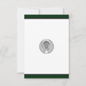 Einladung zur Lacrosse Graduation Party (Rückseite)