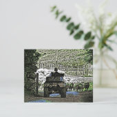 Einladung zur LANDWIRTSCHAFTSKARTE (Stehend Vorderseite)