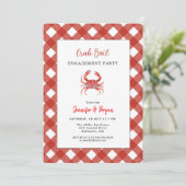 Einladung zur lässigen Crab-Boil-Gruppe (Stehend Vorderseite)