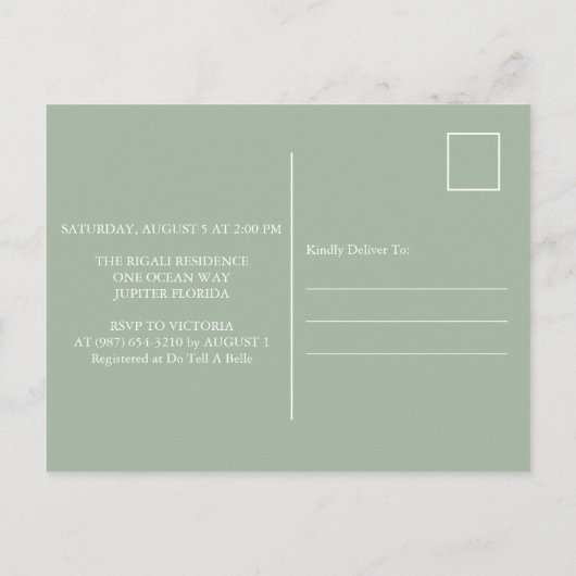 Einladung zur Lemon Drop (Rückseite)