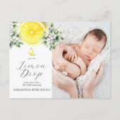 Einladung zur Lemon Drop (Vorderseite)