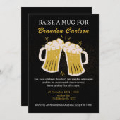 Einladung zur letzten Toast & Bier-Party des Bräut (Vorne/Hinten)