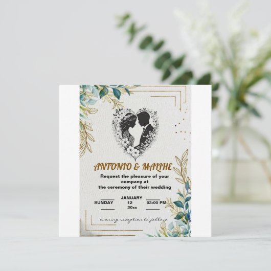 Einladung zur Liebe (Stehend Vorderseite)