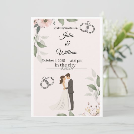 Einladung zur Liebe (Stehend Vorderseite)