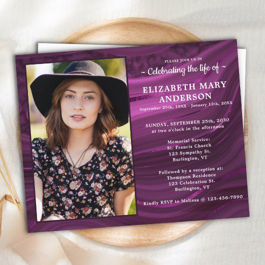 Einladung zur Lila Beerdigung von Budgethilfen